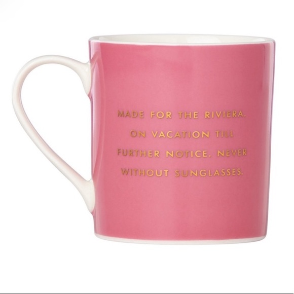 KATE SPADE Glamorous Vacation Bikini Mug - Picture 2 of 9